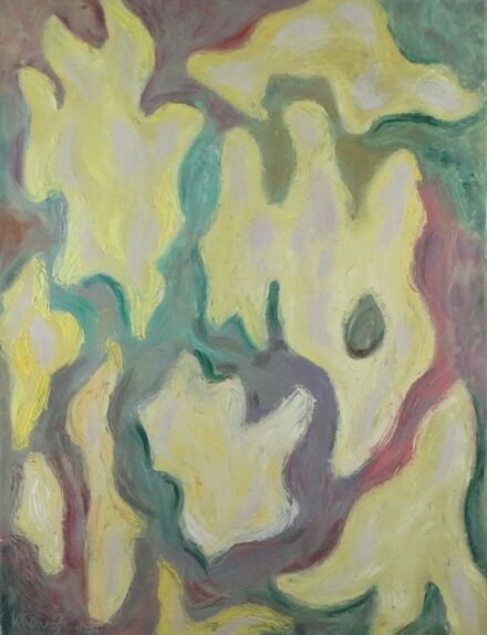 Weisz Zsuzsanna (1925 - 2017): Platán törzs 2., 1971.