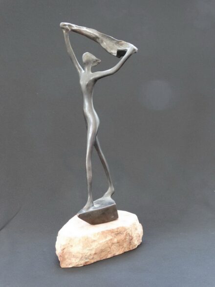 Borsos Miklós (1906-1990): Balatoni szél, 1958