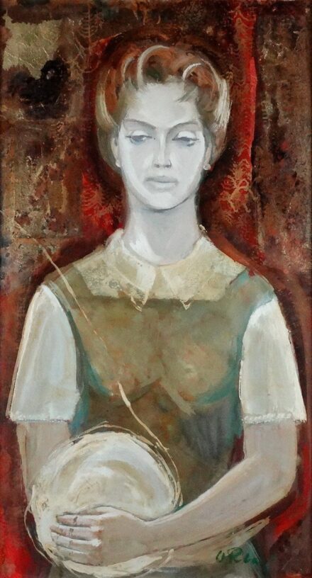 Cs. Pataj Mihály (1921-2008): Szövőnő III.