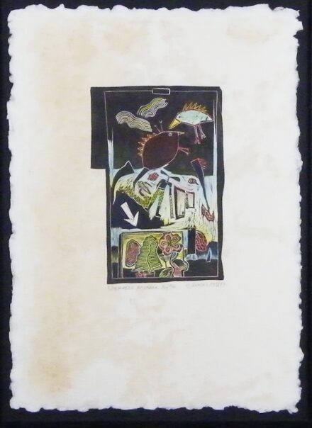 ef Zámbó István (1950): Ismerkedő madarak 100/94, 1974