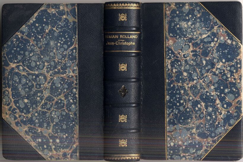 Bibliofília. Rolland, Romain Bibliofília. Rolland, Romain: Jean-Christophe. I-III. kötet (egybekötve).