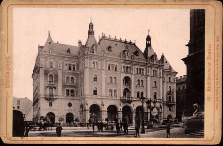 Budapest, Andrássy út 25. Drechsler-palota. 1889. Budapest, Andrássy út 25. Drechsler-palota. 1889.