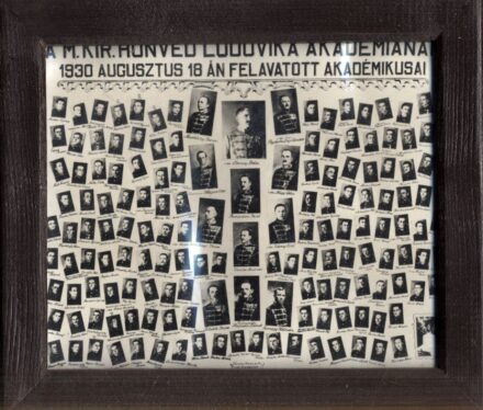 A M. Kir. Honvéd Ludovika Akadémiának 1930 augusztus 18-án felavatott akadémikusai.  A M. Kir. Honvéd Ludovika Akadémiának 1930 augusztus 18-án felavatott akadémikusai. Tablókép.