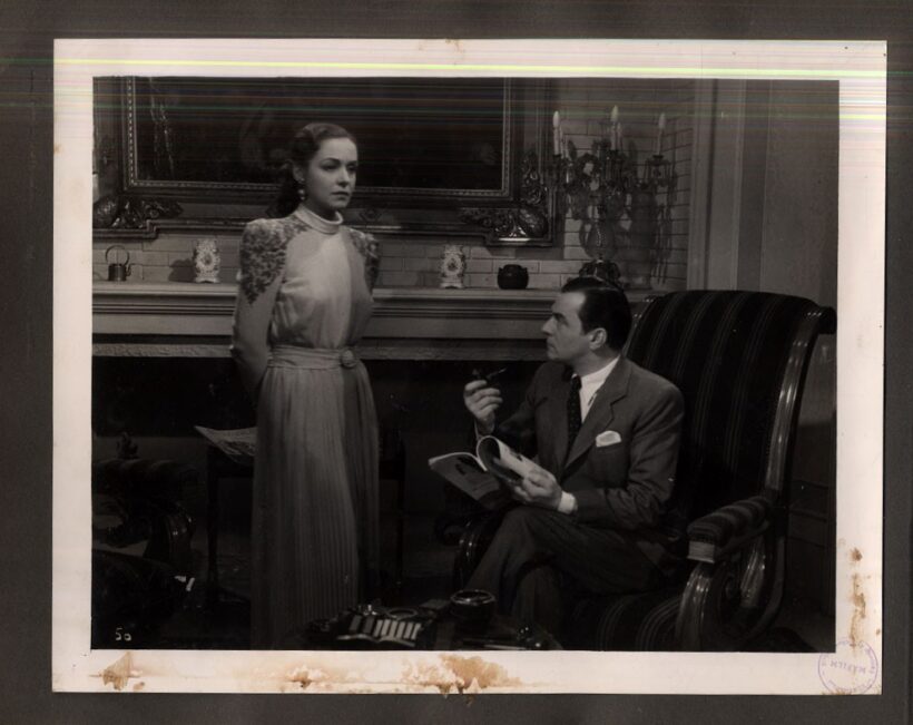 Radványi Géza (1907-1986)  Radványi Géza (1907-1986) filmrendező Egy asszony visszanéz c. filmjéről készült műtermi fotói, albumba rendezve.