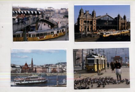 Hemző Károly (1928-2012) Hemző Károly (1928-2012) budapesti közlekedéssel kapcsolatos színes fotói, 5 db.
