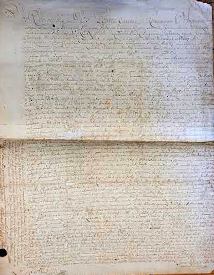 Berdacz és más családok nemessége (1682) igazolásának másolata 1733-ból. Berdacz és más családok nemessége (1682) igazolásának másolata 1733-ból.