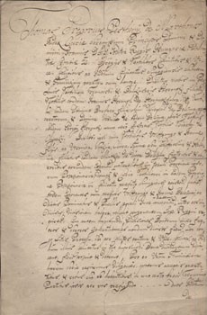 Martonosi Pestény Tamás Gergely, Szapolyai János országbírája latin nyelvű levelének Somogy vármegye törvényszékéhez intézett 1539-es levelének 1785-ös másolata. Martonosi Pestény Tamás Gergely, Szapolyai János országbírája latin nyelvű levelének Somogy v