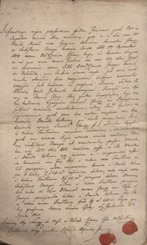 Pozsony vármegye törvényszéke latin nyelvű osztályos per lezáró végzése 1824-ből. Pozsony vármegye törvényszéke latin nyelvű osztályos per lezáró végzése 1824-ből.