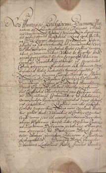 Zólyom vármegye nemesi közgyűlése irata 1752-ből. Zólyom vármegye nemesi közgyűlése irata 1752-ből.