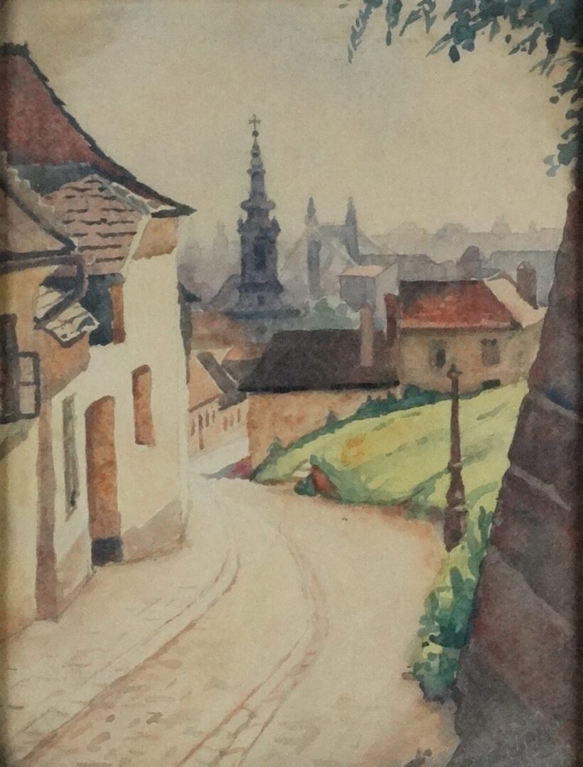 Szervánszky Jenő (1906-2005): Tabán, 1924