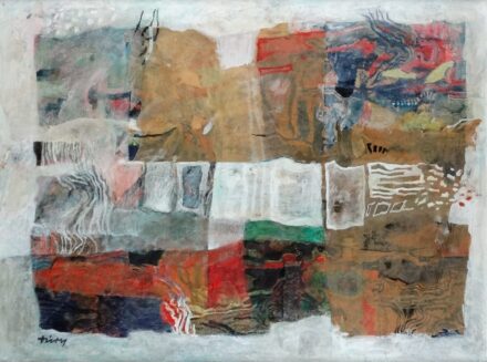 Túry Mária (1903 - 1992): Fehér kép, 1987
