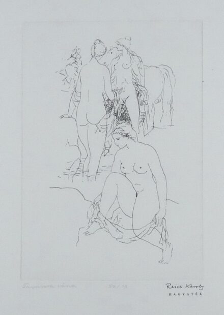 Reich Károly (1922 - 1988): Tavaszra várva 50/13