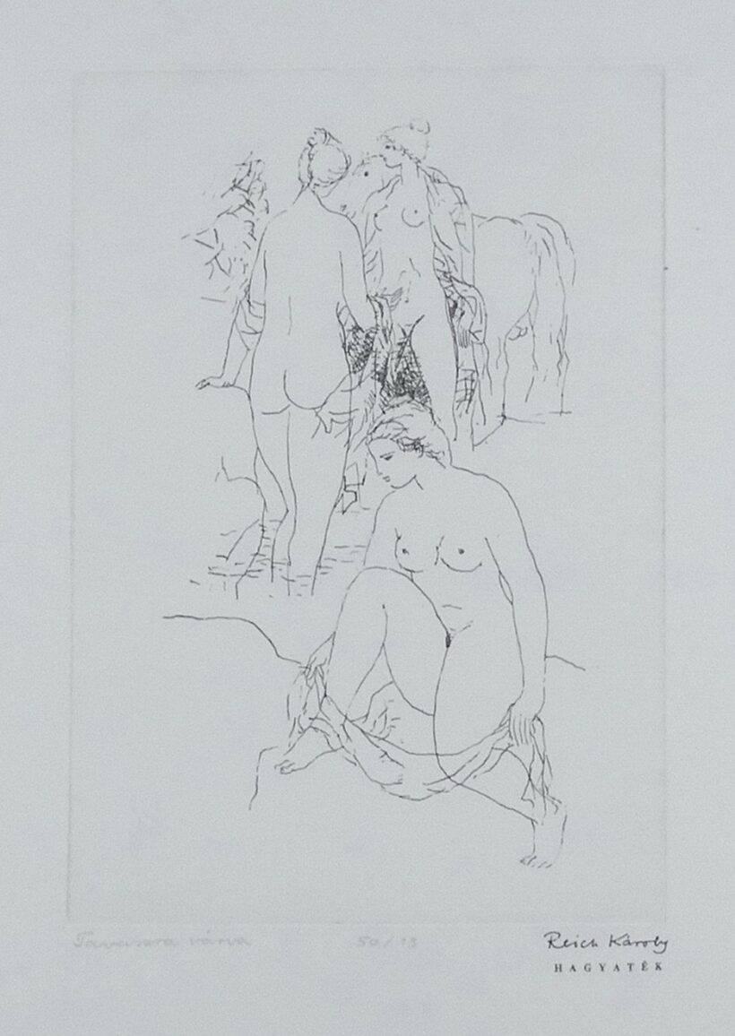 Reich Károly (1922 - 1988): Tavaszra várva 50/13