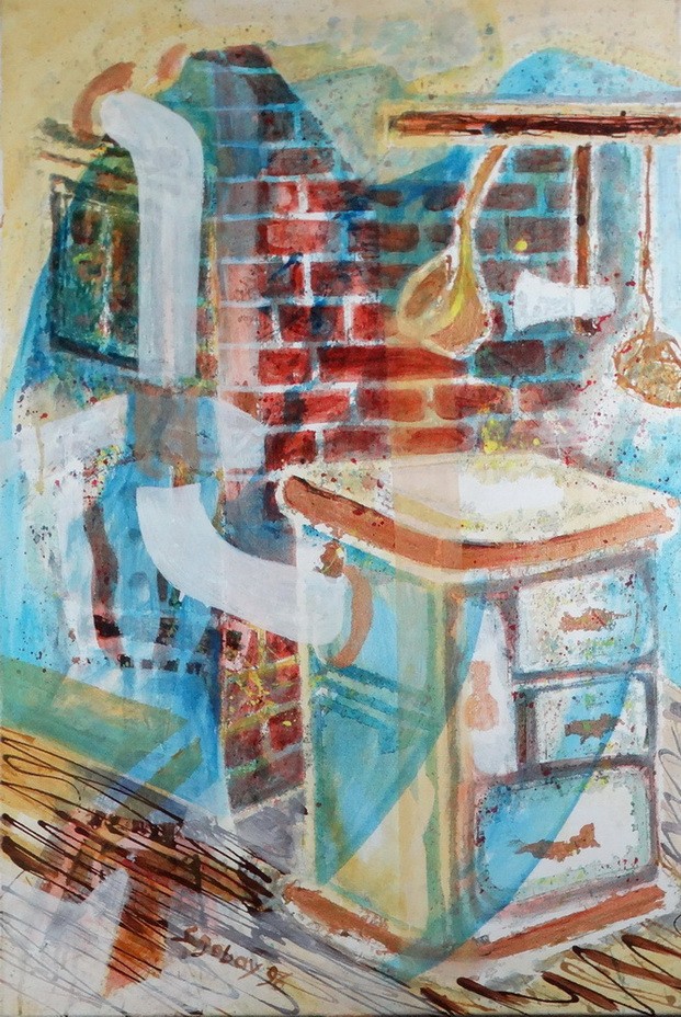 Susan Dobay (1937): Konyha, 1996