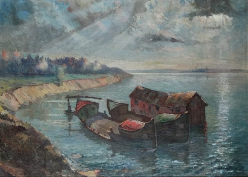 Zágon Gyula (1904-1990): Vízpart