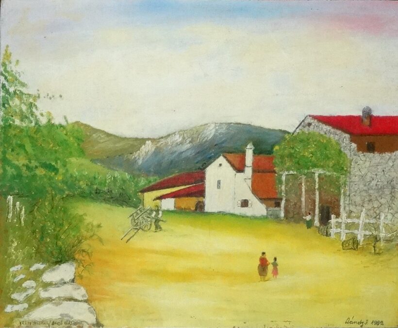 Bándy János: Vrem helység Belső-Krajnában, 1969