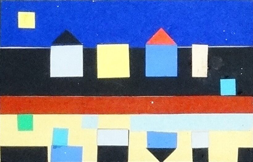 Gyarmathy Tihamér (1915 - 2005): Térgeometriai tanulmány, a Művész hagyatékából      ányok 5-6