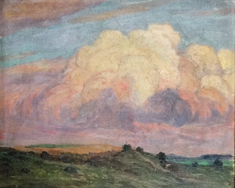 Josef Stolovsky (1879 - 1936): Morvai táj