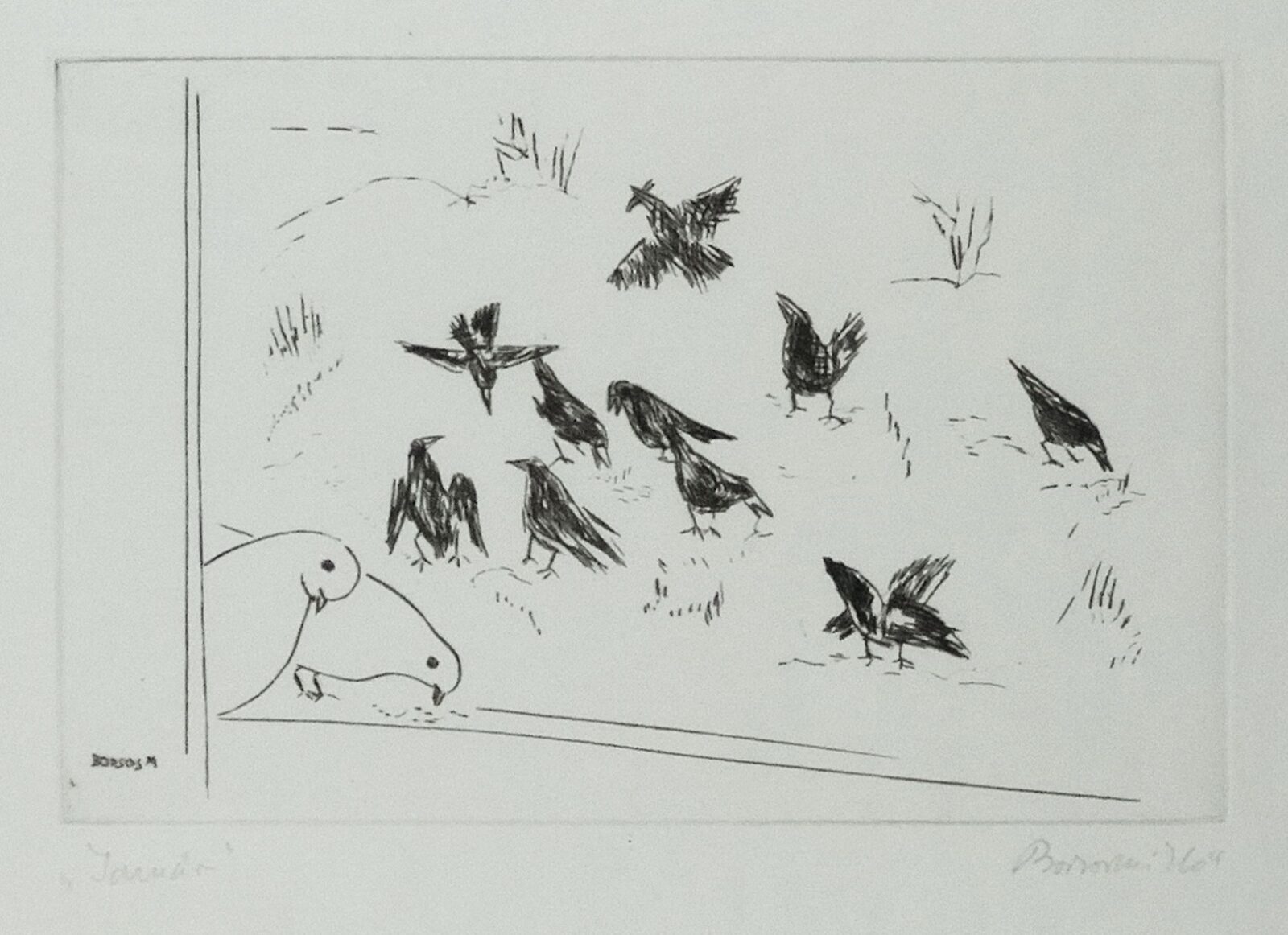 Borsos Miklós (1906 - 1990) : Január