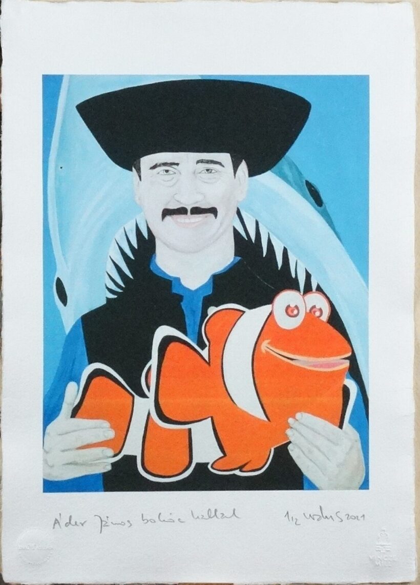 drMáriás (1966) : Áder János bohóc hallal, 2021