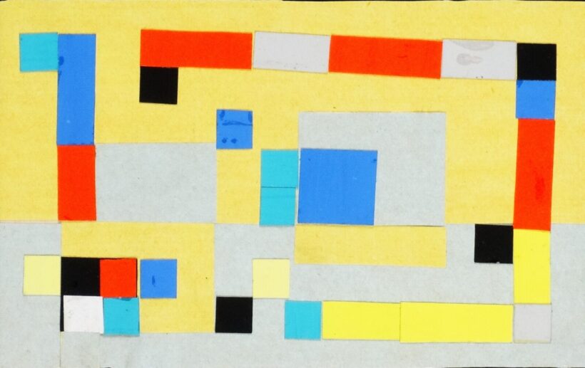 Gyarmathy Tihamér (1915 - 2005) : Térgeometriai tanulmányok 7-8, Művész hagyatékából, 2 alkotás - Image 2