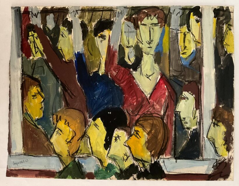 Varga József (1922-2021) : Villamoson II., 1961-62