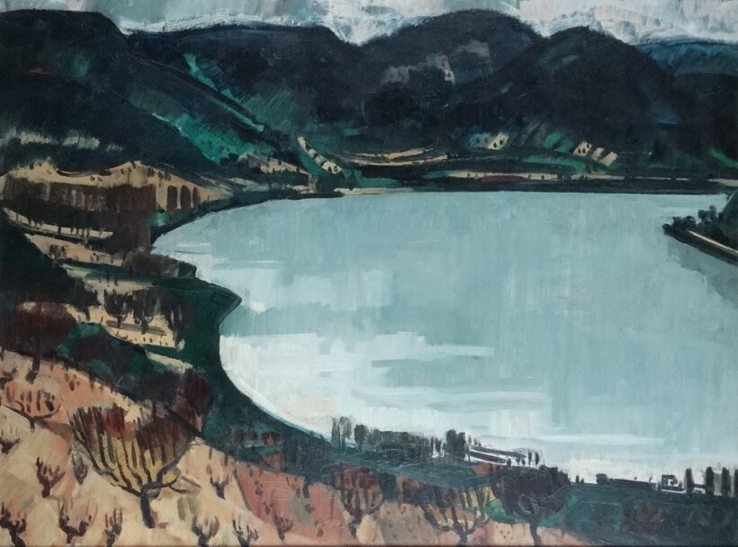 Batári László (1920-1997): Dunai táj