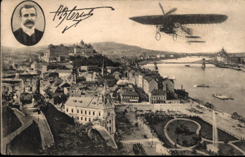 Repülés, aviatika. Blériot Budapesten. Repülés, aviatika. Blériot Budapesten.