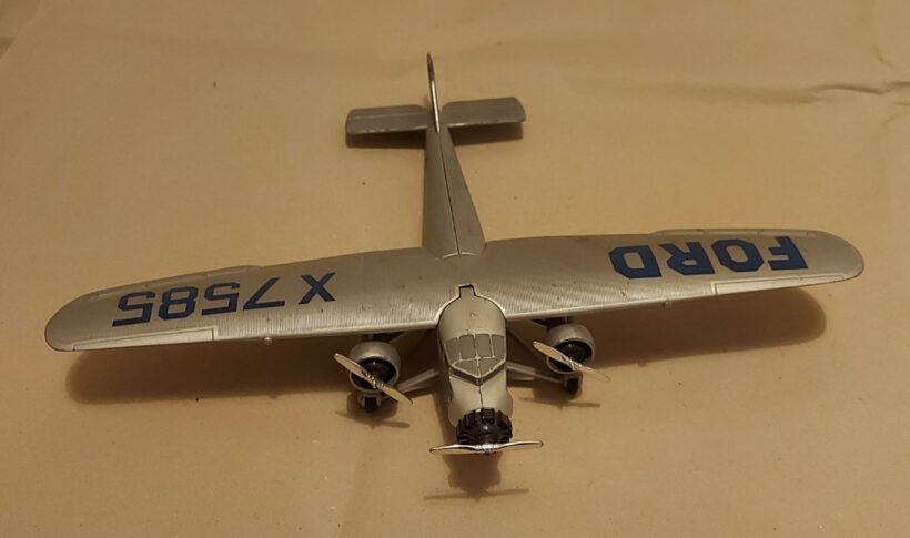 Repülőgép makett. Repülőgép makett. Ford Trimotor. X7585.