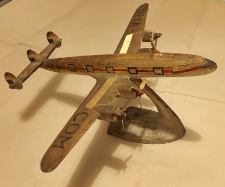 Repülőgép makett. Repülőgép makett. Lockheed L1049H Super Constellation. HA-COM. "Marika"