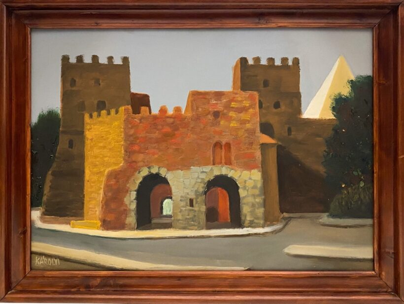 Károlyi Ernő (1923-2016): Porta Ostiense Róma - Image 2