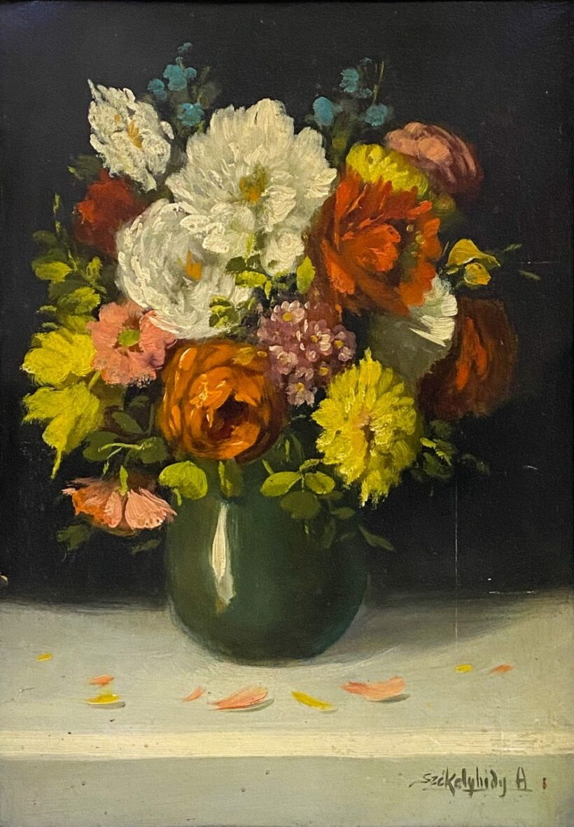 Székelyhidy Stark András (1900-1940): Virágcsendélet