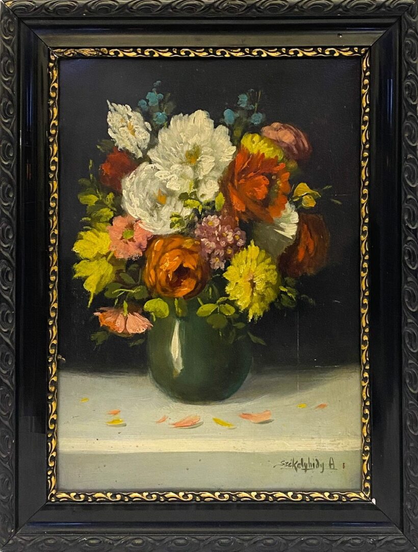 Székelyhidy Stark András (1900-1940): Virágcsendélet - Image 2