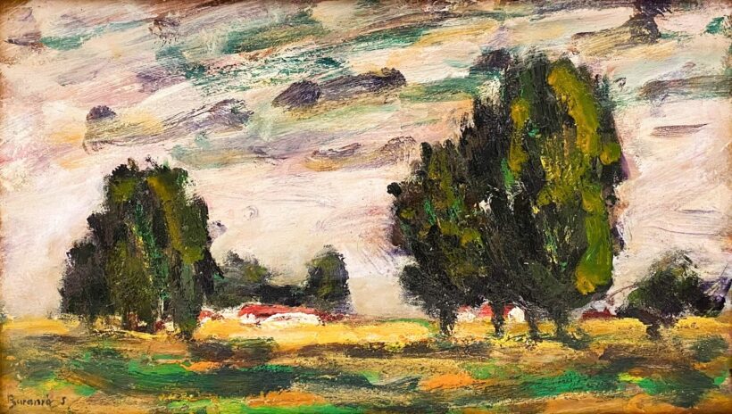 Baranyó Sándor (1920-2001): Alföldi tanya
