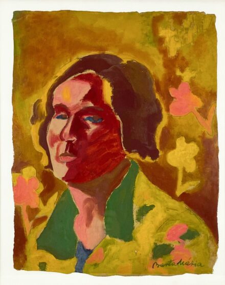 Barta Mária (1897-1969): Önarckép