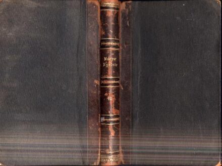 Folyóirat. Magyar Nyelvőr. 1873.  Folyóirat. Magyar Nyelvőr. 1873. Szerk. Szarvas Gábor. Második kötet (évfolyam).