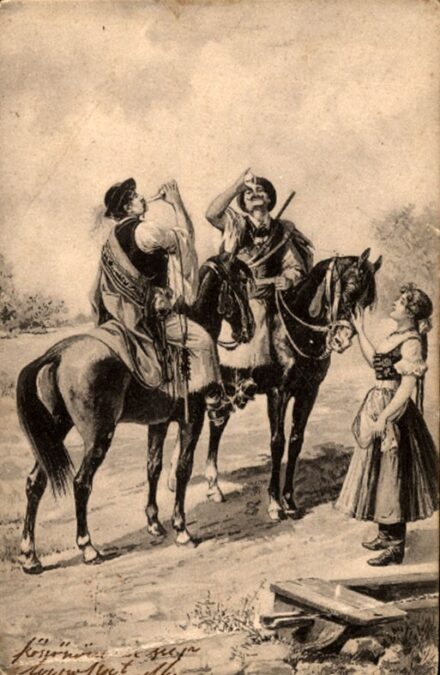 Betyárok a pusztán. 1902. Betyárok a pusztán. 1902.