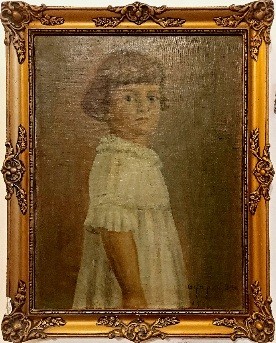Ismeretlen alkotó (Gyapkó Béla) Ismeretlen alkotó (Gyapkó Béla) : Kislány. Jelzett, j.l.