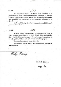 Kőrözvény. A budai Helytartótanács által kiadott kőrözvény 1864-ből. Kőrözvény. A budai Helytartótanács által kiadott kőrözvény 1864-ből.
