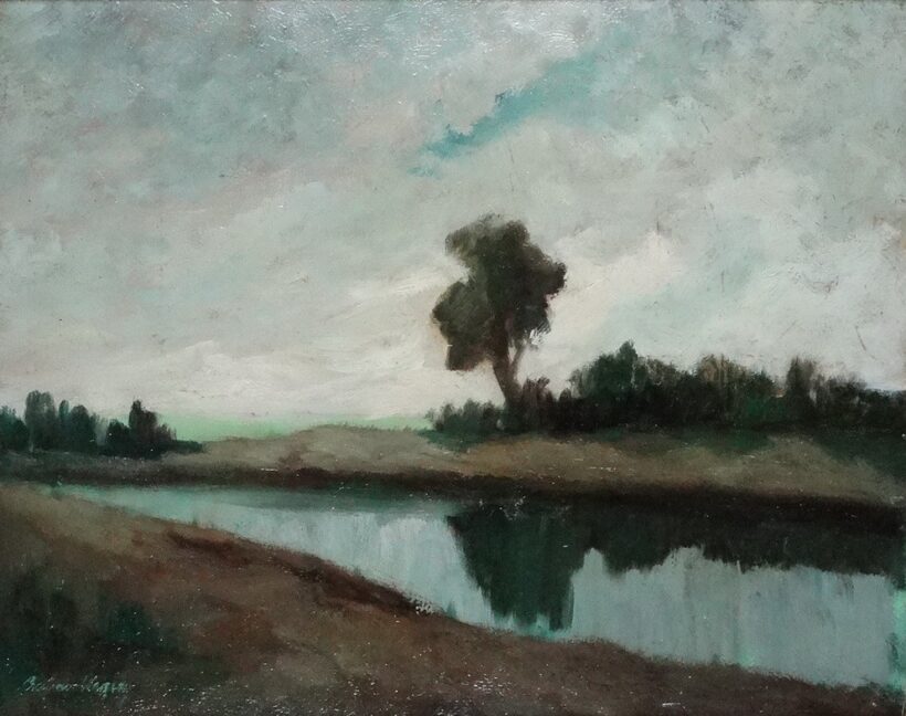 Csabai Wágner József (1888 - 1967): Tükröződés