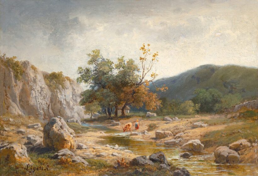 Ligeti Antal (1823-1890): Patakparton