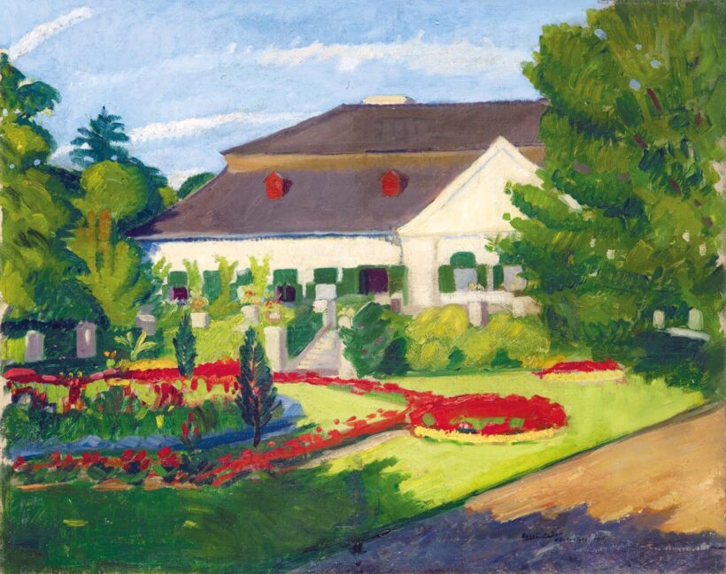 Basch Andor (1885-1944): Körtvélyesi kastély, 1911