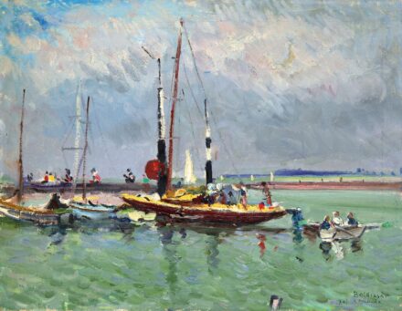 Boldizsár István (1897-1984): Balatonföldvár, 1963