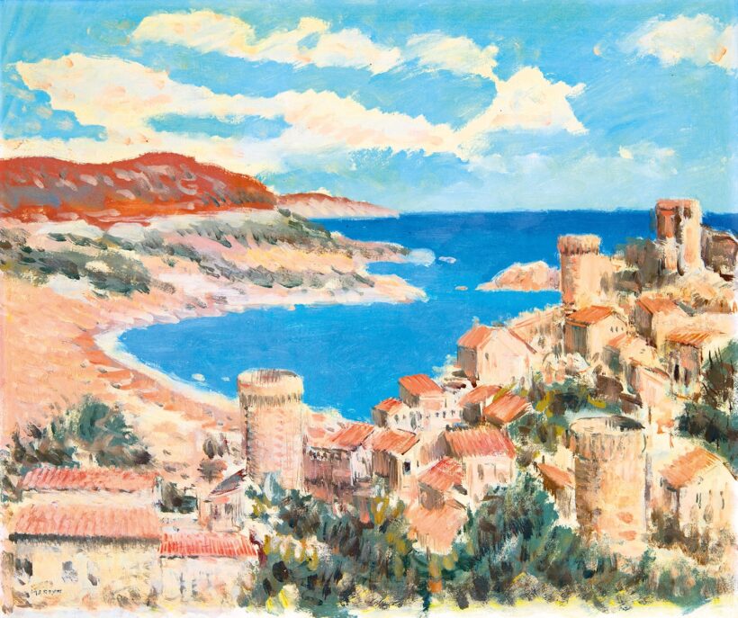 Martyn Ferenc (1899-1986): Spanyol tengerpart, 1940