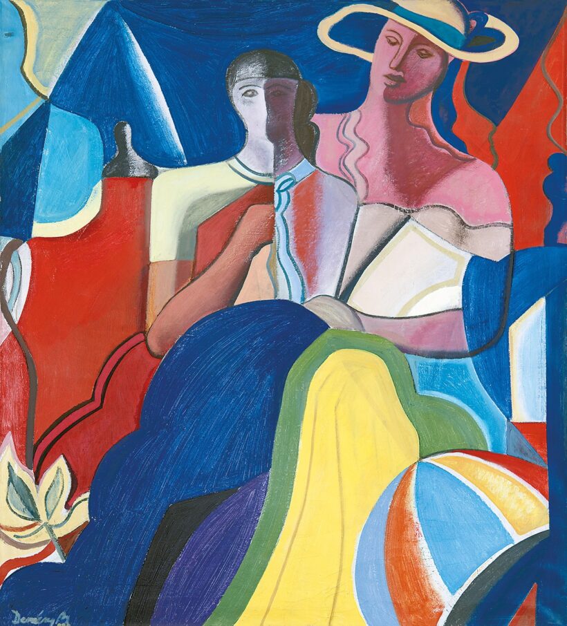 Demény Miklós (1939-2010): Butikban, 1999
