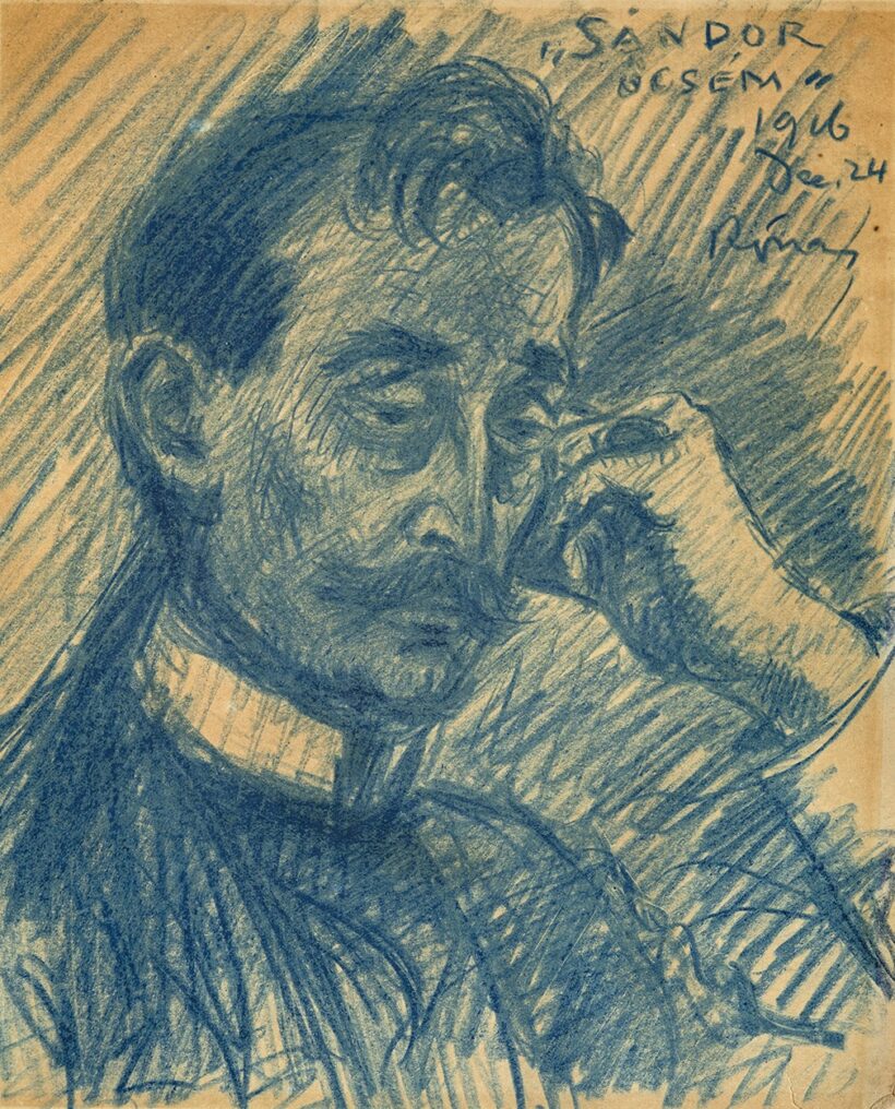 Rippl-Rónai József (1861-1927): Sándor öcsém, 1916