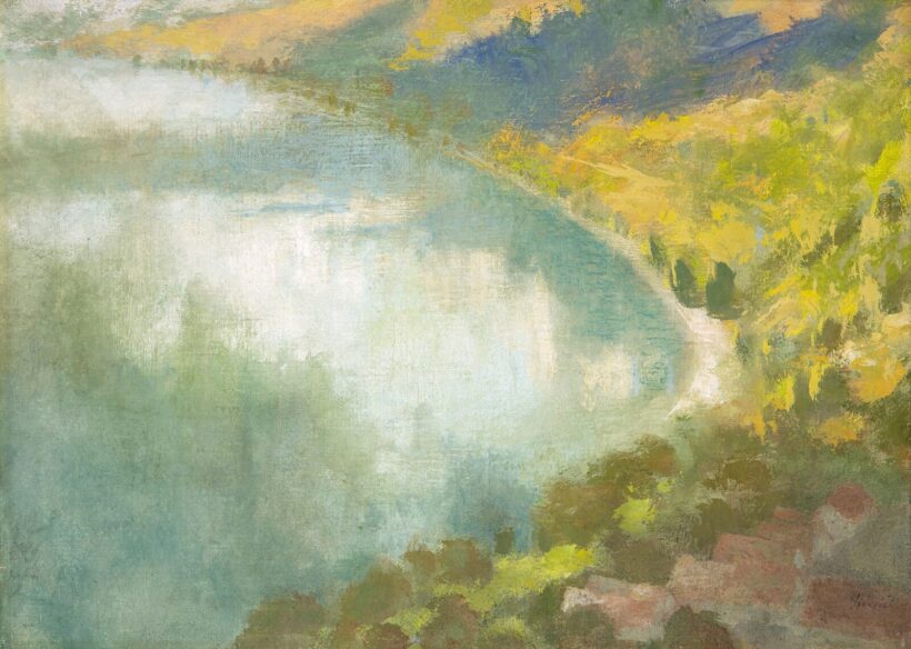Szőnyi István (1894-1960): A Duna Zebegénynél