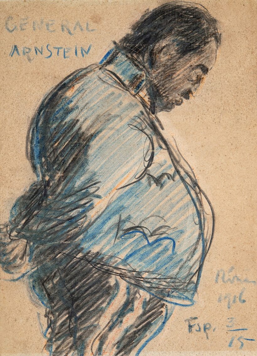 Rippl-Rónai József (1861-1927): General Arnstein, 1916