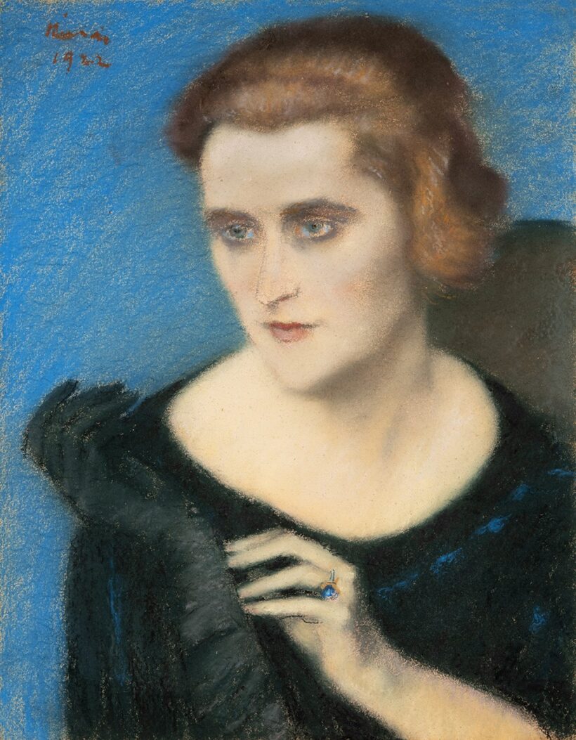 Rippl-Rónai József (1861-1927): Női portré, 1922