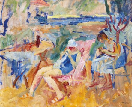 Basch Andor (1885-1944): Parton pihenők, 1930